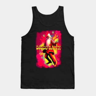 Disco Santa Tank Top